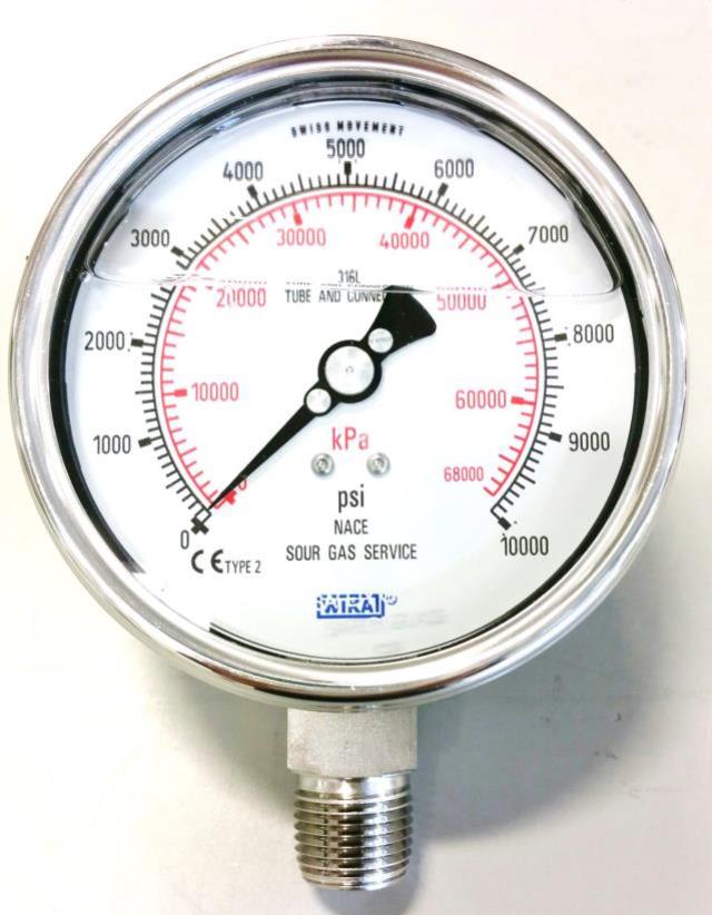 Rental store for 4  Gauge, 1 2  BM 10,000 PSI in Edmonton AB