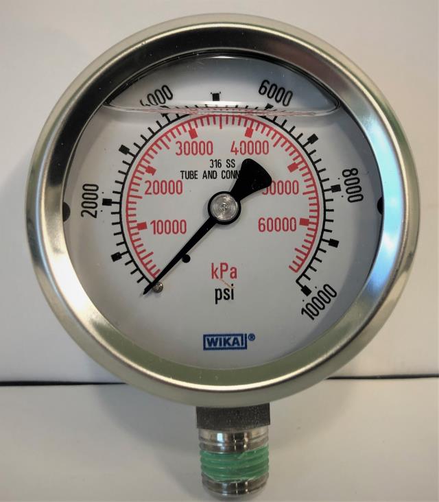 Rental store for 2-1 2  Gauge, 1 4  BM 10,000 PSI in Edmonton AB